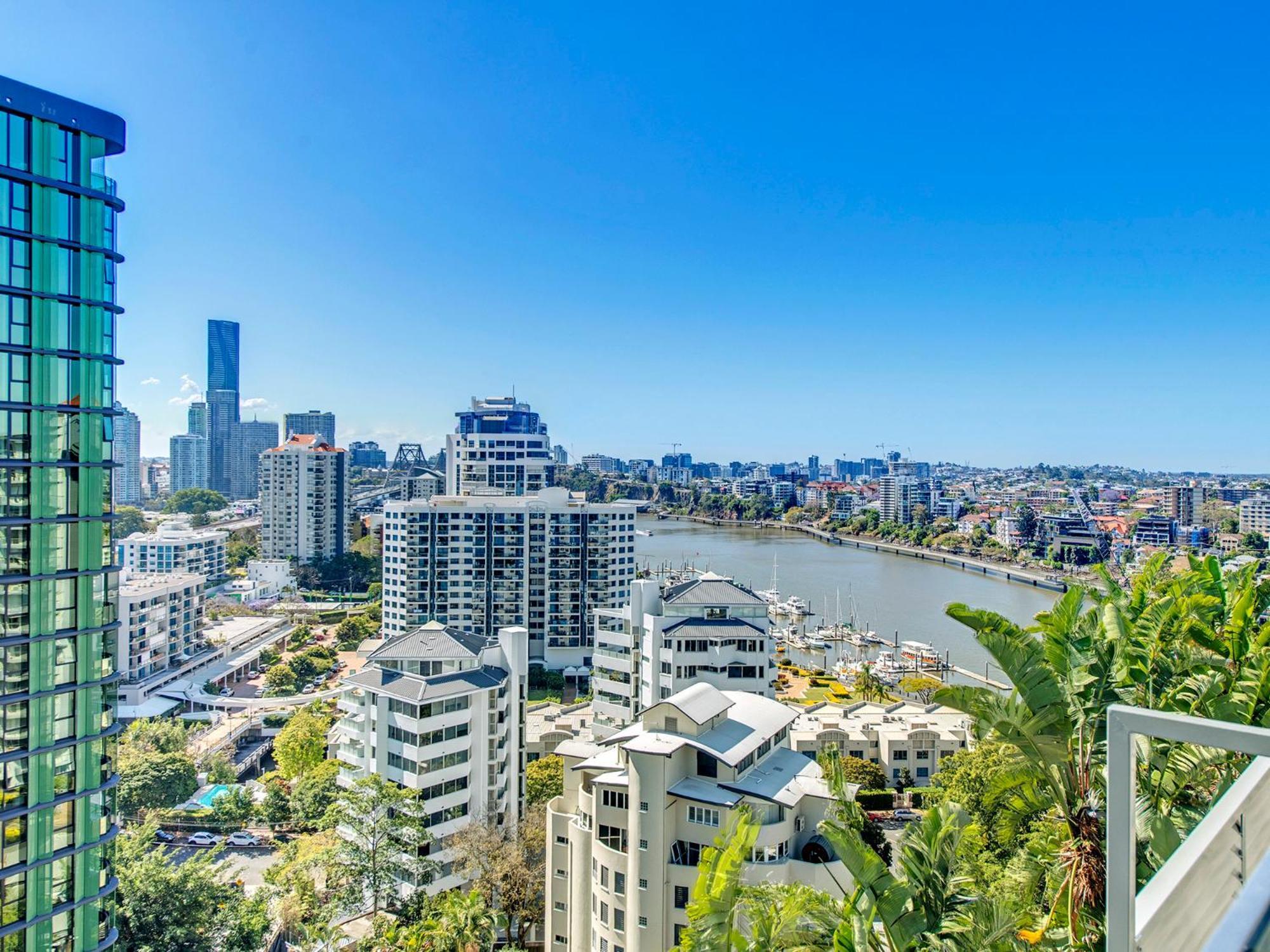 Lovely 2 Bedroom Executive Apartment Brisbane Exteriör bild
